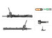 Steering rack without steering gear
