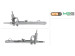 Steering Rack with HPS Kia Magentis 05-10, Kia Carens 06-12