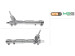 Crémaillère de direction hydraulique Land Rover Discovery IV 09-16, Land Rover Discovery III 04-09