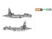 Przekładnia kierownicza ze wspomaganiem hydraulicznym Mercedes-Benz SLK R171 04-11, Mercedes-Benz CLK W209 02-10, Mercedes-Benz C-Class W203 00-07