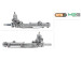 Crémaillère de direction hydraulique Mercedes-Benz E-Class W207 09-16, Mercedes-Benz C-Class W204 07-14, Mercedes-Benz CLK W209 02-10