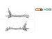 Lenkgetriebe hydraulisch Volvo V50 04-07, Volvo S40 04-12, Volvo C30 06-13
