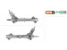 Lenkgetriebe hydraulisch Hyundai H350 15-, VW Crafter 06-16, Mercedes-Benz Sprinter 906 06-18
