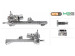 Crémaillère de direction electrique Honda Accord CR/CT 12-20, Acura TLX 14-17