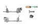Рулевая рейка с ЭУР Ford Edge 15-, Lincoln Nautilus 18-23, Lincoln MKX 15-