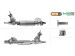 Elektrische Lenkgetriebe Volvo XC40 16-, Polestar Polestar 2 19-