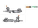 Crémaillère de direction electrique Honda Accord CV 17-