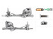 Steering rack with EPS Ford Explorer 10-20