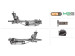 Steering rack with EPS