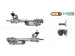 Steering rack with EPS Audi A3 20-