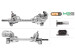 Elektrische Lenkgetriebe Toyota Camry 17-, Lexus ES 18-