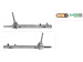 Steering rack without steering gear