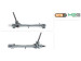 Steering rack without steering gear Toyota C-HR 16-