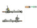 Steering Rack with HPS Opel Meriva B 10-17