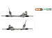 Steering rack with EPS Ford Transit Custom 23-