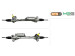 Steering rack with EPS Porsche Panamera 16-