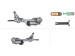 Elektrische Lenkgetriebe LA BMW X1 E84 09-15, BMW 3 E90-93 05-12, BMW 1 E81-88 04-11