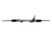 Steering rack without steering gear with rods