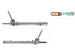 Steering rack without steering gear Renault Clio III 05-12