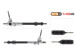 Steering rack without steering gear