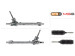 Scatola sterzo meccanica VW Polo 09-18, Audi A1 10-18, Skoda Fabia III 14-21