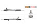 Cremallera dirección asistida con varillas Fiat Ducato 06-14, Peugeot Boxer 02-06, Citroen Jumper 02-06