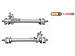 Cremallera dirección mecánica VW Golf II 83-92, VW Passat B3-B4 88-96, SEAT Toledo I 91-99