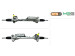 Steering rack with EPS Porsche Panamera 16-