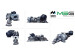 Turbocompresseur (turbo voiture) Bi-Turbo petit Volvo S60 10-18, Volvo V60 10-18, Volvo XC60 08-17