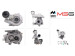 Turbine (turbolader) Renault Megane II 03-09, Renault Kangoo 97-07, Nissan Micra 03-10
