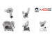 Turbosprężarka (turbina) Renault Trafic 00-14, Nissan Interstar 01-10, Mitsubishi Space Star 98-12