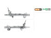 Lenkgetriebe hydraulisch Jeep Grand Cherokee 11-21, Dodge Durango 10-