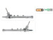 Steering rack without steering gear Dacia Sandero 20-