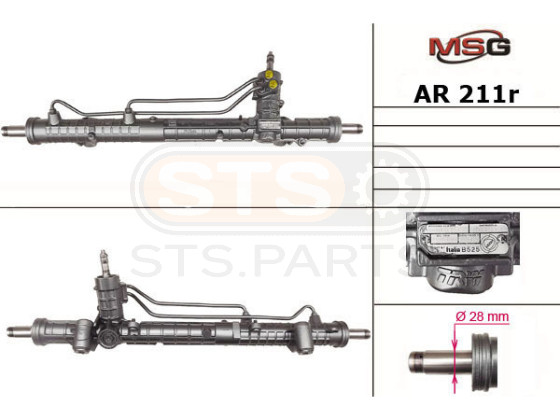 Steering Rack with HPS