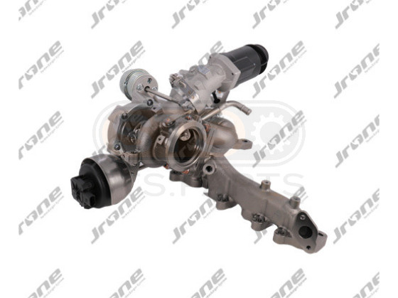 Turbine Bi-Turbo assembled