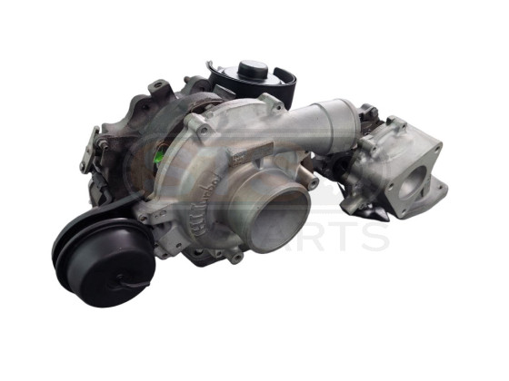 Turbine Bi-Turbo assembled
