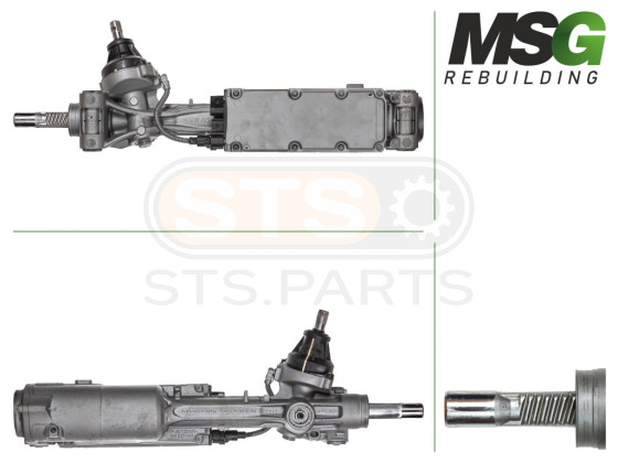 Steering rack with EPS