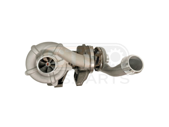 Turbosprężarka (turbina) Bi-Turbo zmontowany