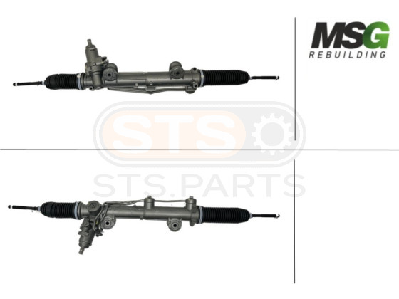 Lenkgetriebe hydraulisch mit stäben