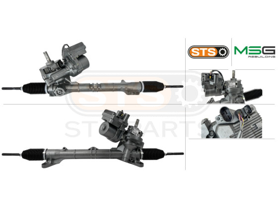 Steering rack with EPS