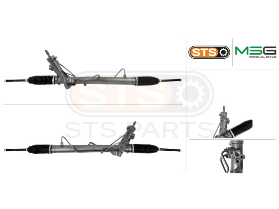 Lenkgetriebe hydraulisch mit stäben