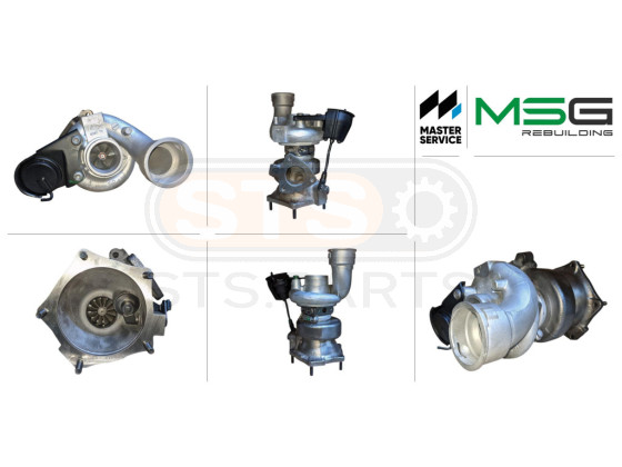 Turbocompresseur (turbo voiture) gauche cylindre 5-8