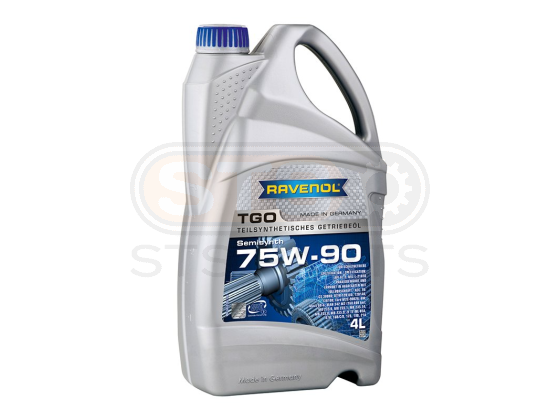 Getriebeöl 75W-90 halbsynthetisch gelb GL-5 4 L RAVENOL Getriebeoel TGO