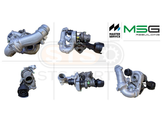 Turbina Bi-Turbo assemblato