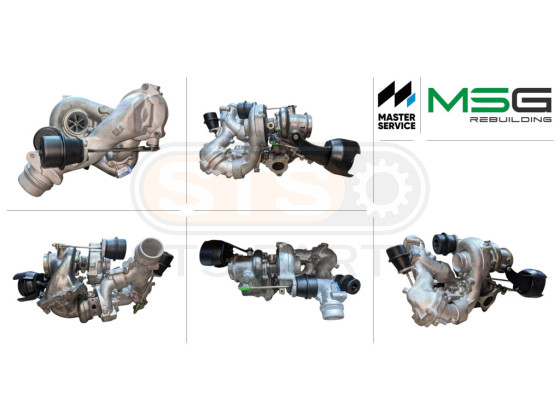 Turbina Bi-Turbo assemblato