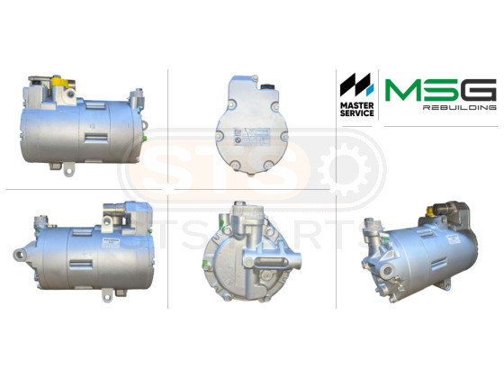 Air conditioner compressor electric