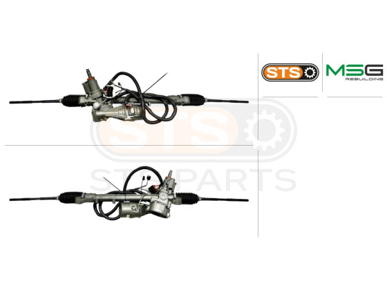 Steering rack with EPS