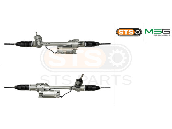 Steering rack with EPS