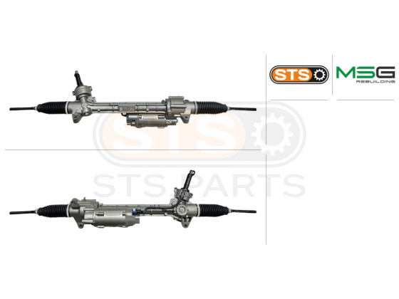 Steering rack with EPS
