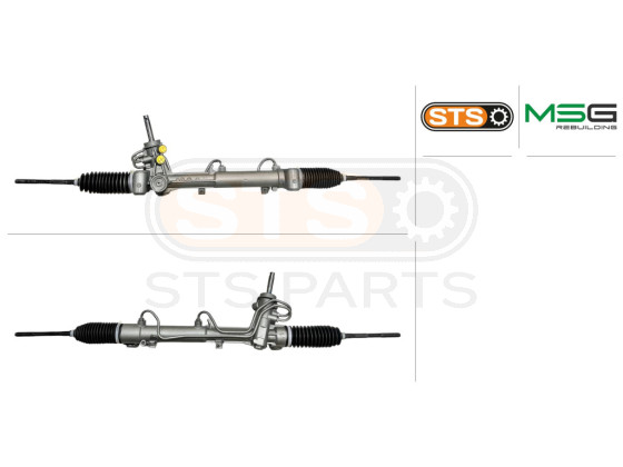 Lenkgetriebe hydraulisch mit stäben